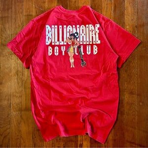 Billionaire Boys Club BBC Streetwear Double Sided Pinup Girl Graphic T-shirt S